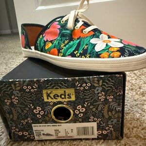 Keds X Rifle Paper Co D’Orsay Floral Sneakers